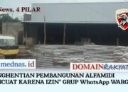 Proyek Alfamidi Dihentikan: Progan Soroti Dugaan Pelanggaran Perizinan