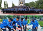 Sambut HUT Korpri ke-54, ASN Polda Jatim Ziarah ke TMP.