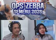 Kasat Lantas Polresta Banyuwangi Sosialisasikan Ops Zebra Semeru 2025 di Radio Blambangan FM, Tegaskan Penindakan Truk Tak Bertutup dan Edukasi Keselamatan Sejak Usia Dini.