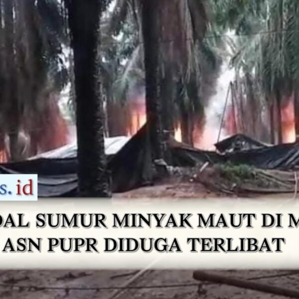 Sumur Minyak Ilegal di Muba Terbakar, Diduga Milik Oknum ASN PUPR, 3 Pekerja Tewas