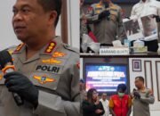 Polrestabes Surabaya Amankan Tersangka Penganiayaan Berujung Maut di Simpang Dukuh.