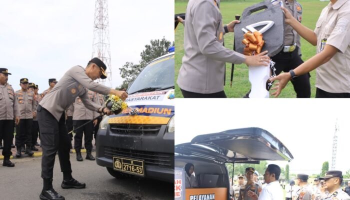 Polres Madiun Luncurkan Mobil SIGAPP dan PESILAT untuk Pelayanan Masyarakat.