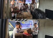 Polres Mojokerto Kota Salurkan Paket Bantuan untuk Korban Bencana Aceh Sumatera