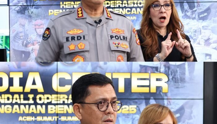 Polri Distribusi Bantuan Polri Capai 159 Ton, 12 Ribu Personel Dikerahkan.