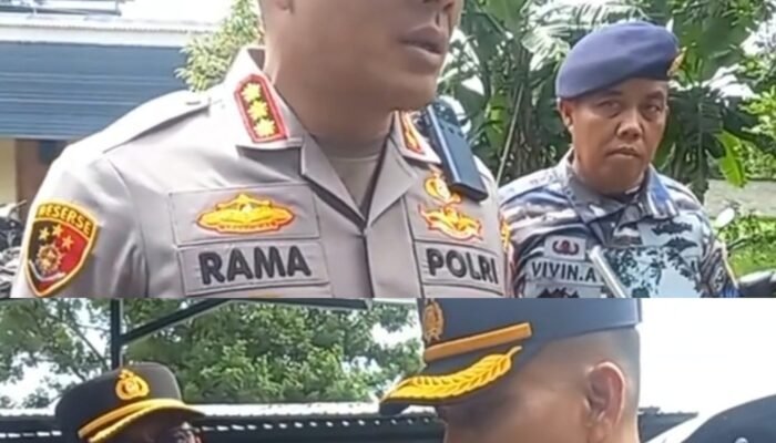 Kapolresta Banyuwangi Turun Langsung Evakuasi Korban Hanyut Sungai Badeng di Hari Kelima Pencarian.