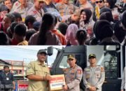 Kapolri Tinjau Posko Pengungsian di Aceh Tamiang, Salurkan Bantuan ke Korban Bencana