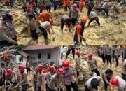 Den Perintis Korsabhara Baharkam Polri, Kerahkan 100 Personel Pengamanan dan Evakuasi Longsor di Sibolga.