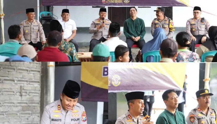 Cangkrukan Bareng Kapolres Kediri Hadirkan Ruang Dialog yang Akrab Bersama Masyarakat.