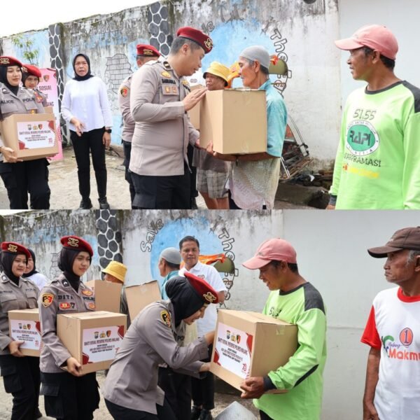 HUT Reserse ke-78 Polres Malang Gelar Santunan Anak Yatim dan Baksos.