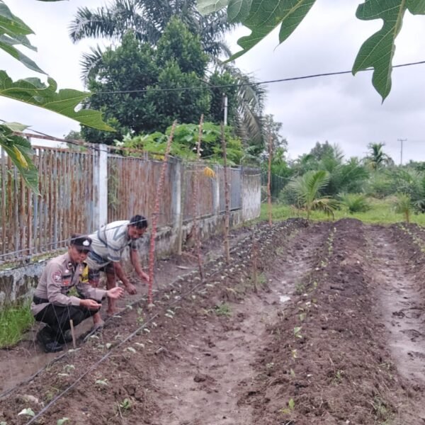 Bhabinkamtibmas Polsek Muara Padang Ajak Warga Sugih Waras Dukung Program P2B
