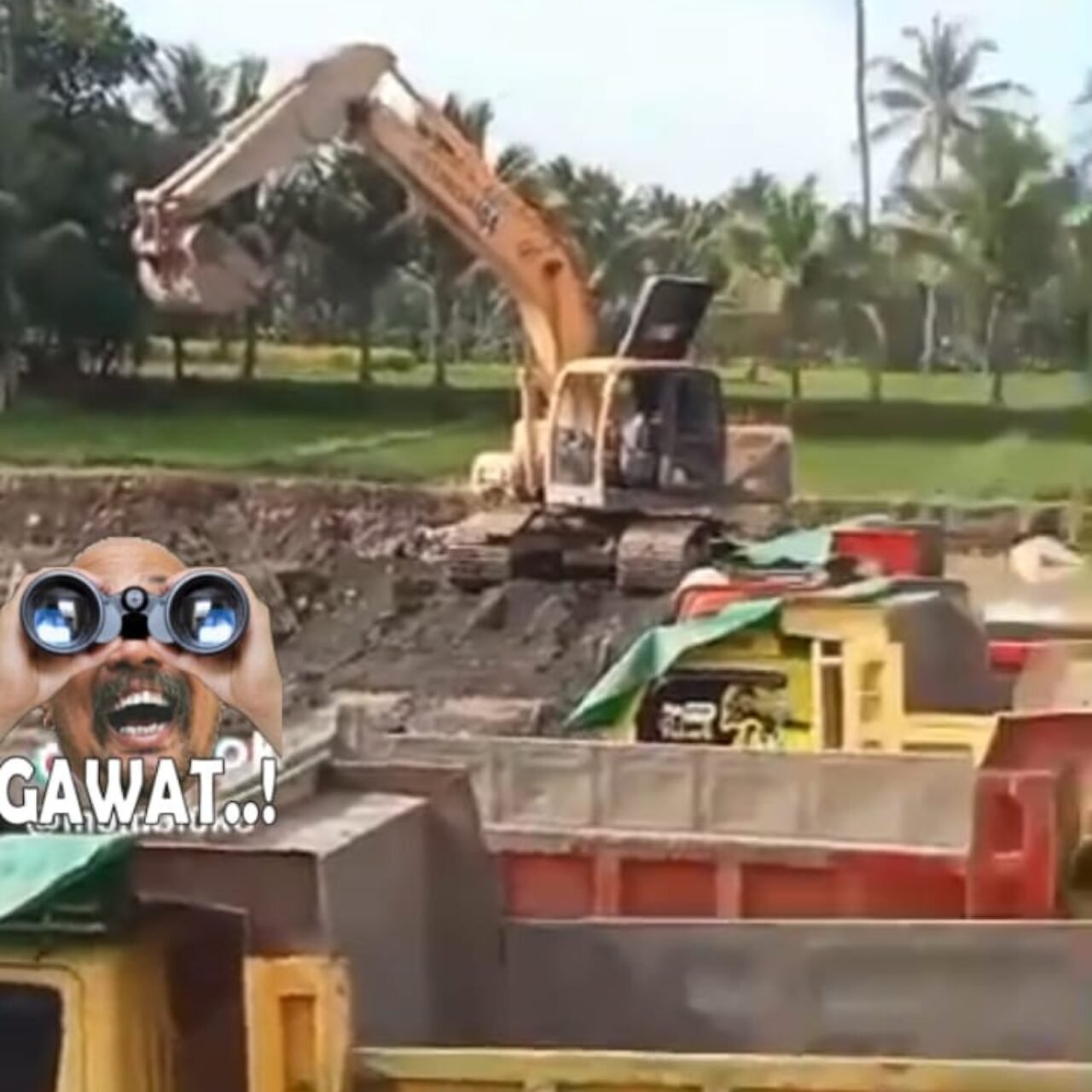 Dalih Reklamasi Dipertanyakan, Aktivitas Galian C di Parangharjo Songgon Diduga Masih Beroperasi.