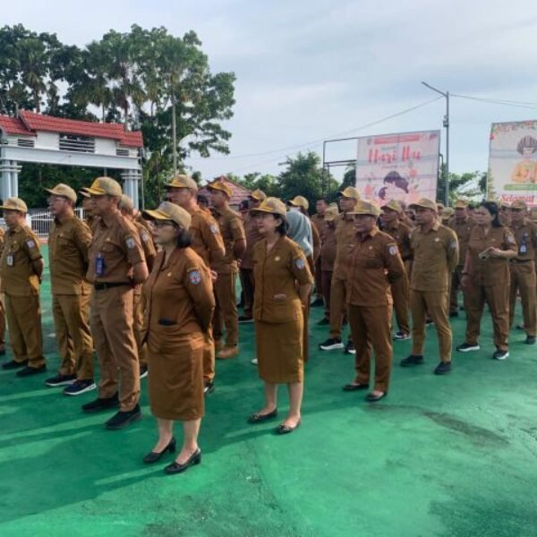 Pemkab Murung Raya Perkuat Disiplin ASN Lewat Apel Gabungan