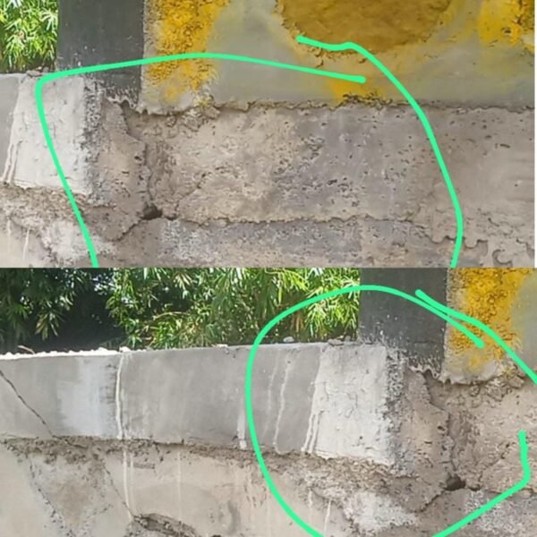 Proyek Jembatan Baru di Tempursari Sudah Retak, Warga Soroti Kualitas Pekerjaan