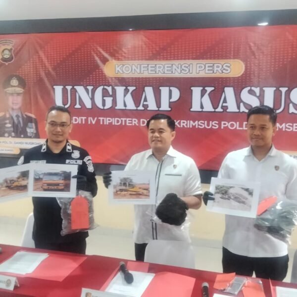 Tambang Ilegal Resahkan Warga Muba, Polda Sumsel Ciduk Mandor dan Pengawas