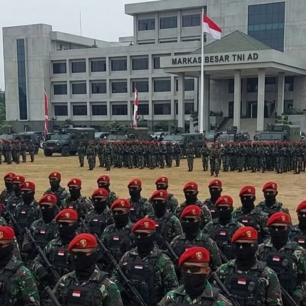 Siaga 1 Diberlakukan, Ratusan Prajurit Elit TNI Disiagakan untuk Antisipasi Keamanan Nasional   