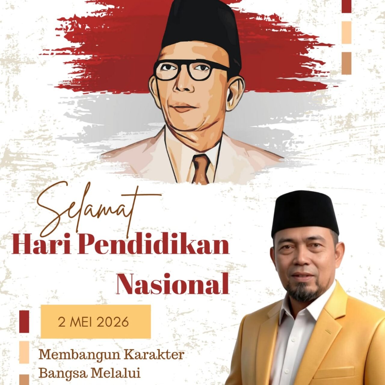 Ketua Umum PW-Fast Respon R. Mas. MH. Agus Rugiarto, S.H Sampaikan Ucapan Selamat Hari Pendidikan Nasional 2 Mei 2026