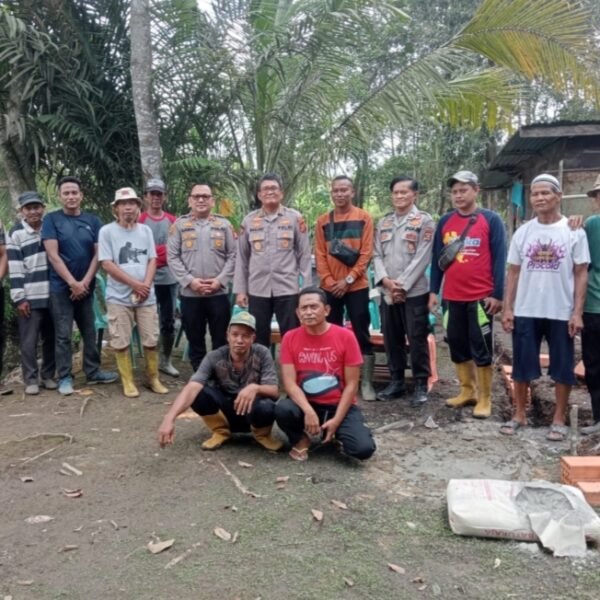 bedah rumah program Kapolda Sumsel di wilayah hukum Polsek Banyuasin I