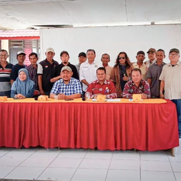 Camat Betung Fasilitasi Mediasi antara PTPN VII Betung Krawo dan Kelompok Tani Persatuan Masyarakat Rimba Asam